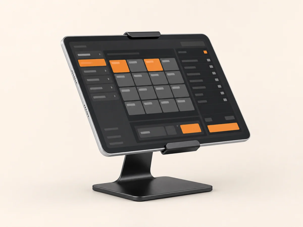 Kassa op iPad met streepjescodescanner