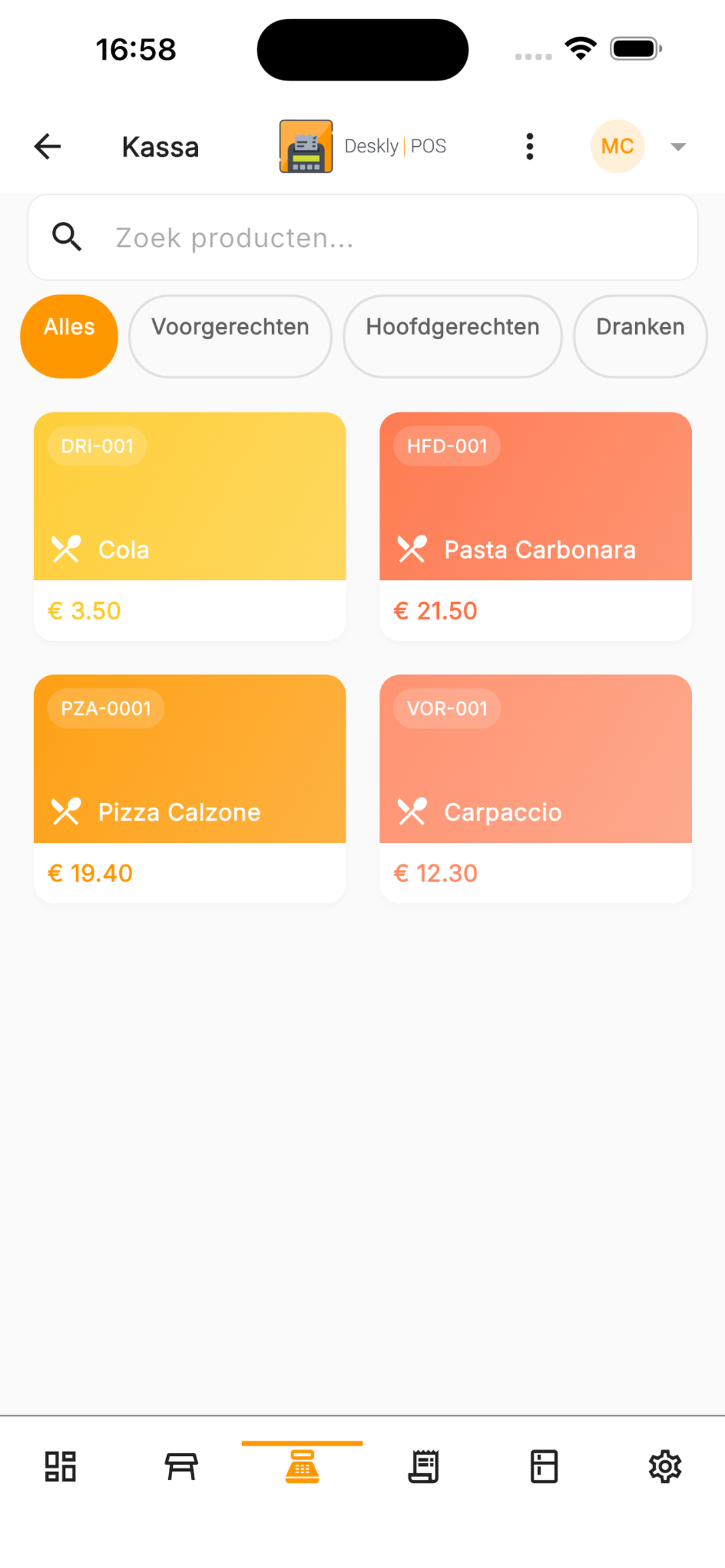 Checkout screen that works on iPhone